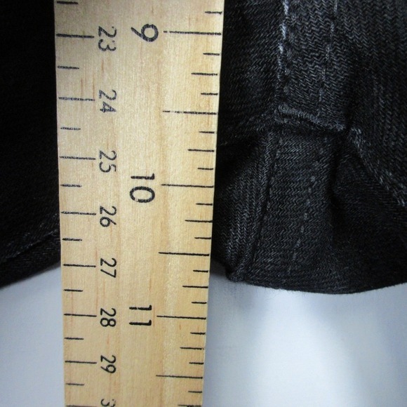 Simon Miller Black Macon Narrow Jeans Men 30x34 Black Cotton Denim 622 - Picture 9 of 11